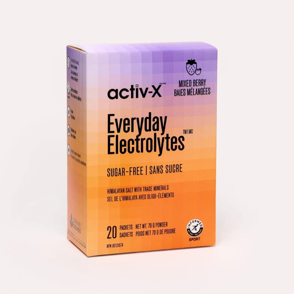 activ - X™ Everyday Electrolytes 20 Packets - Nutrition Plus