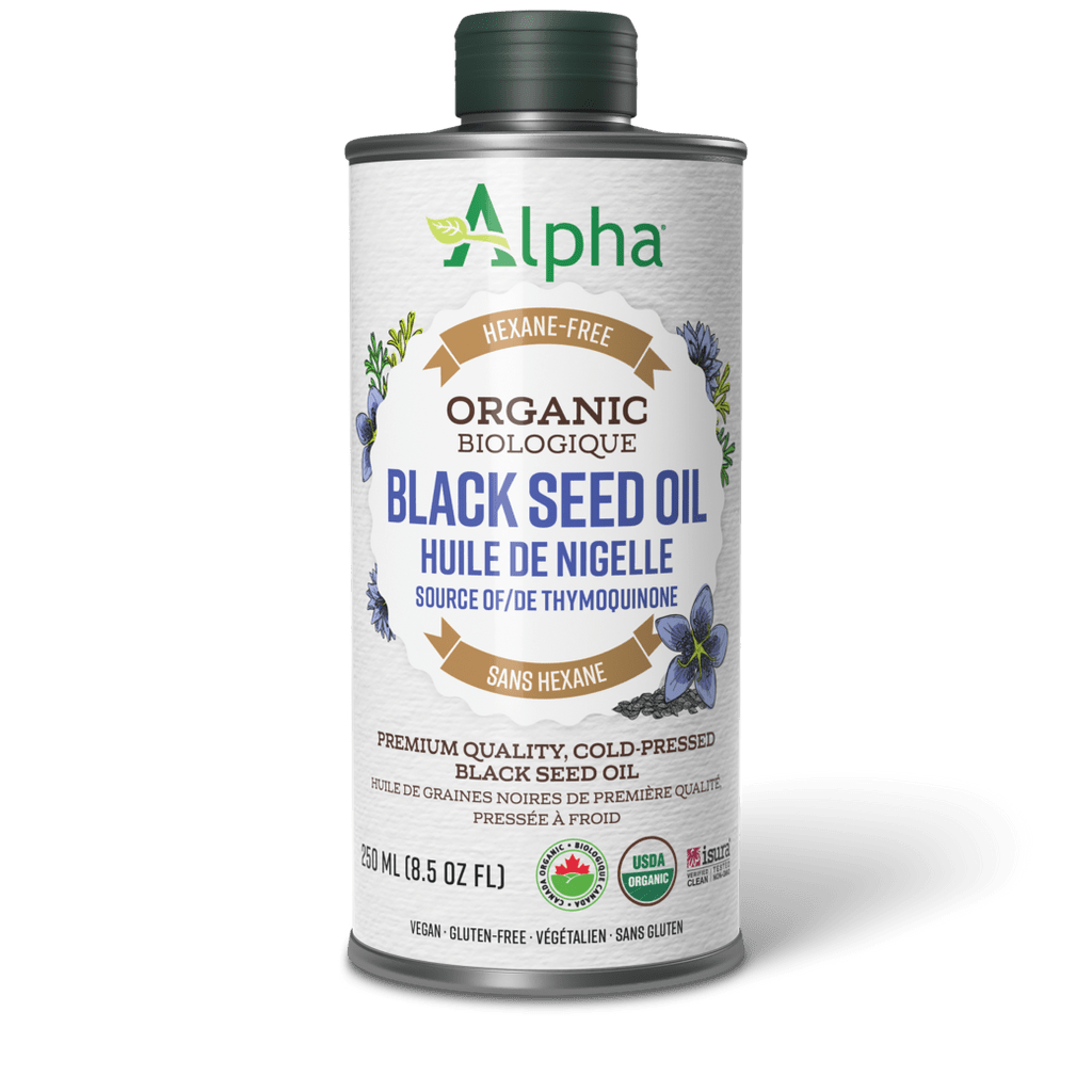 Alpha Health Organic Black Seed oil 250mL - Nutrition Plus