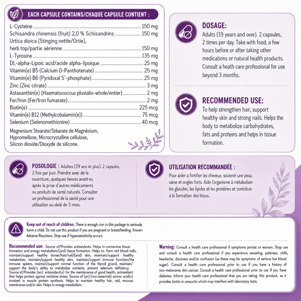 Alterra Hair Food (POC) 120 Veg Capsules - Nutrition Plus