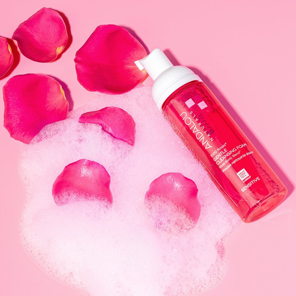 Andalou 1000 Roses® Gentle cleansing Foam 163mL - Nutrition Plus