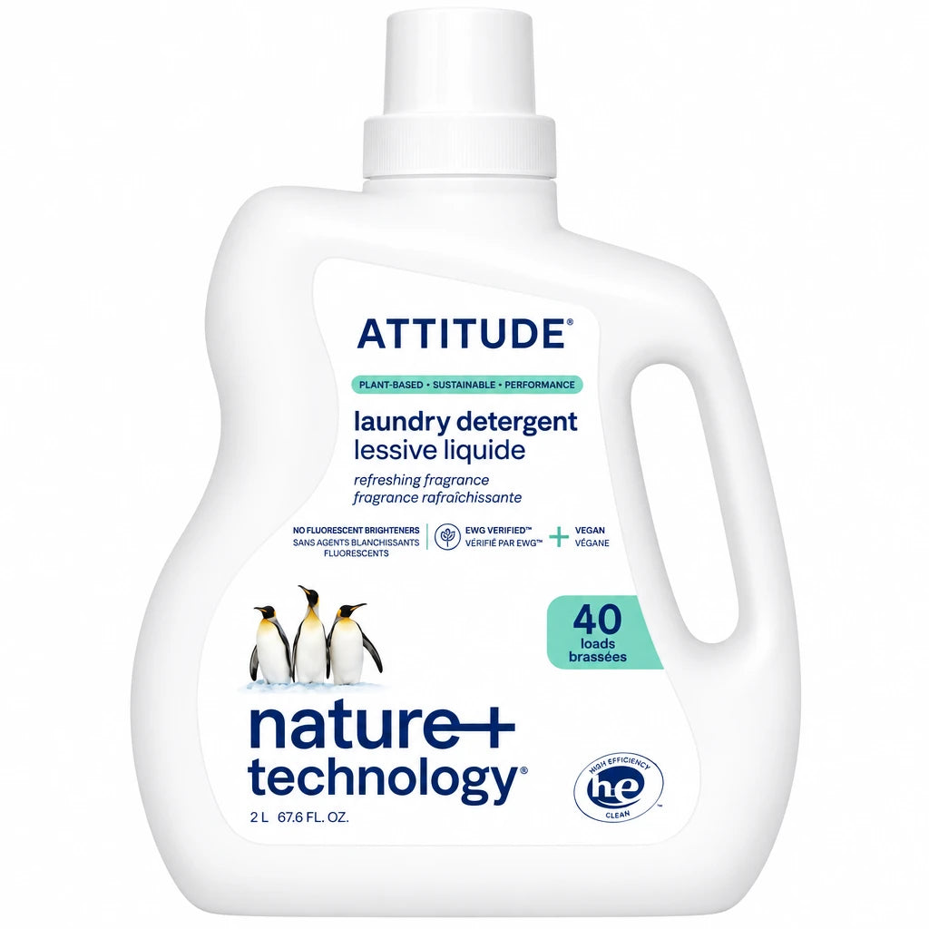 Attitude Laundry Detergent, Mountain Fresh 2L 40 Loads - Nutrition Plus