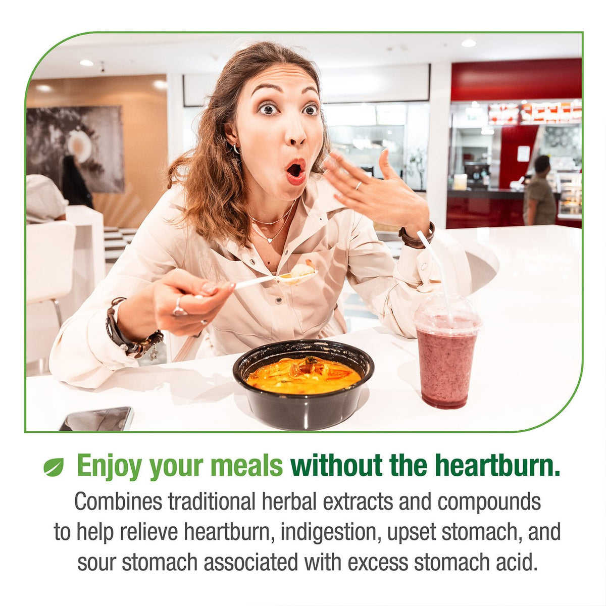 Bell Heartburn Relief™ 60 Capsules - Nutrition Plus