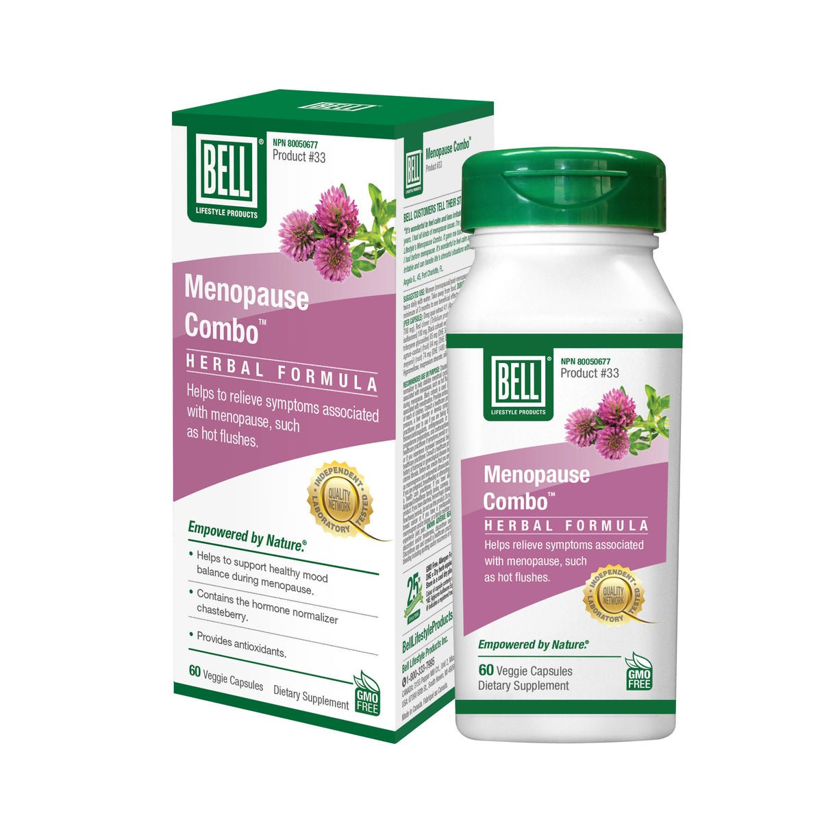 Bell Menopause Combo 60 Capsules - Nutrition Plus