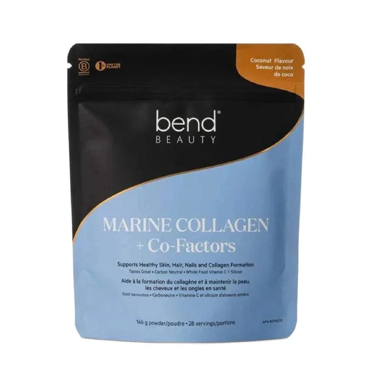 Bend Beauty Marine Collagen + Co - Factors 146 Grams, Coconut Flavour - Nutrition Plus