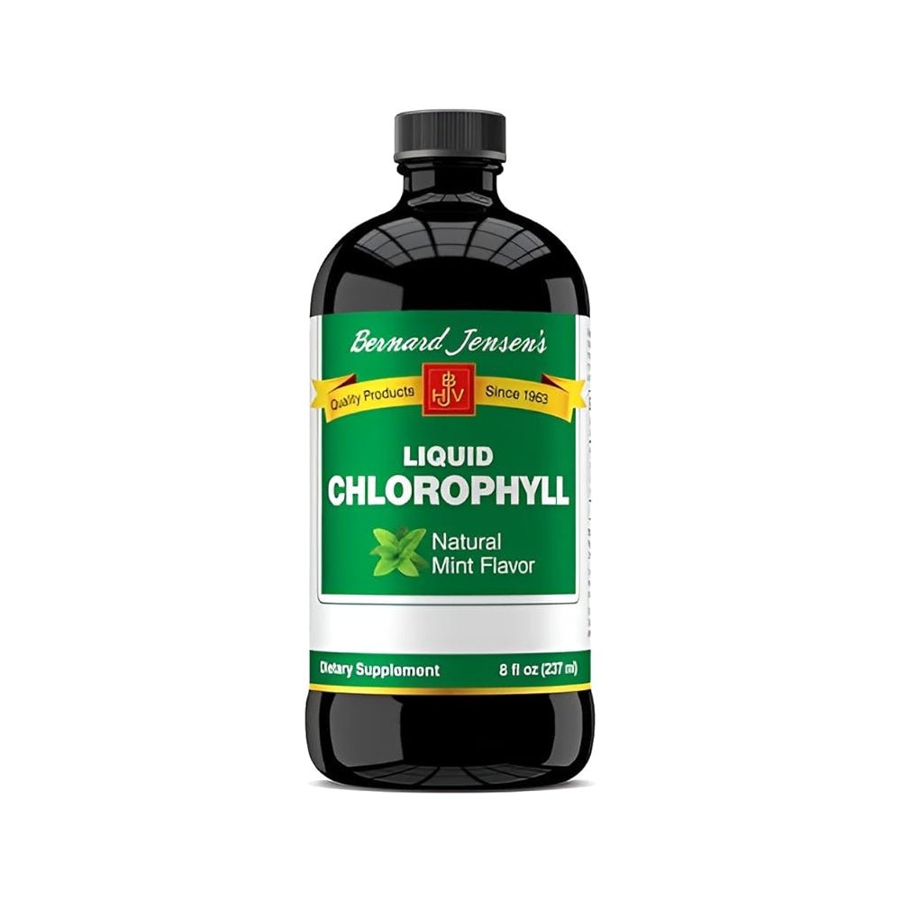 Bernard Jensen Chlorophyll Concentrate 474mL, Mint Flavour - Nutrition Plus
