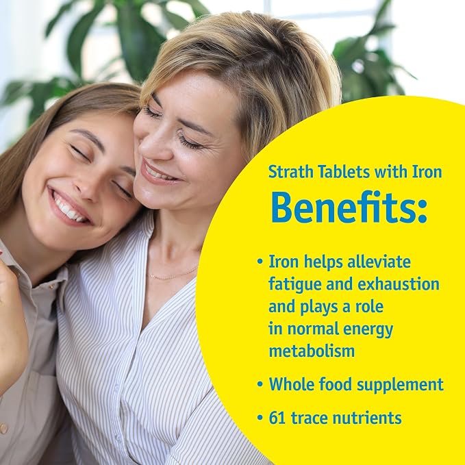 Bio-Strath® Iron fron Koji Mushroom 30 Tablets - Nutrition Plus