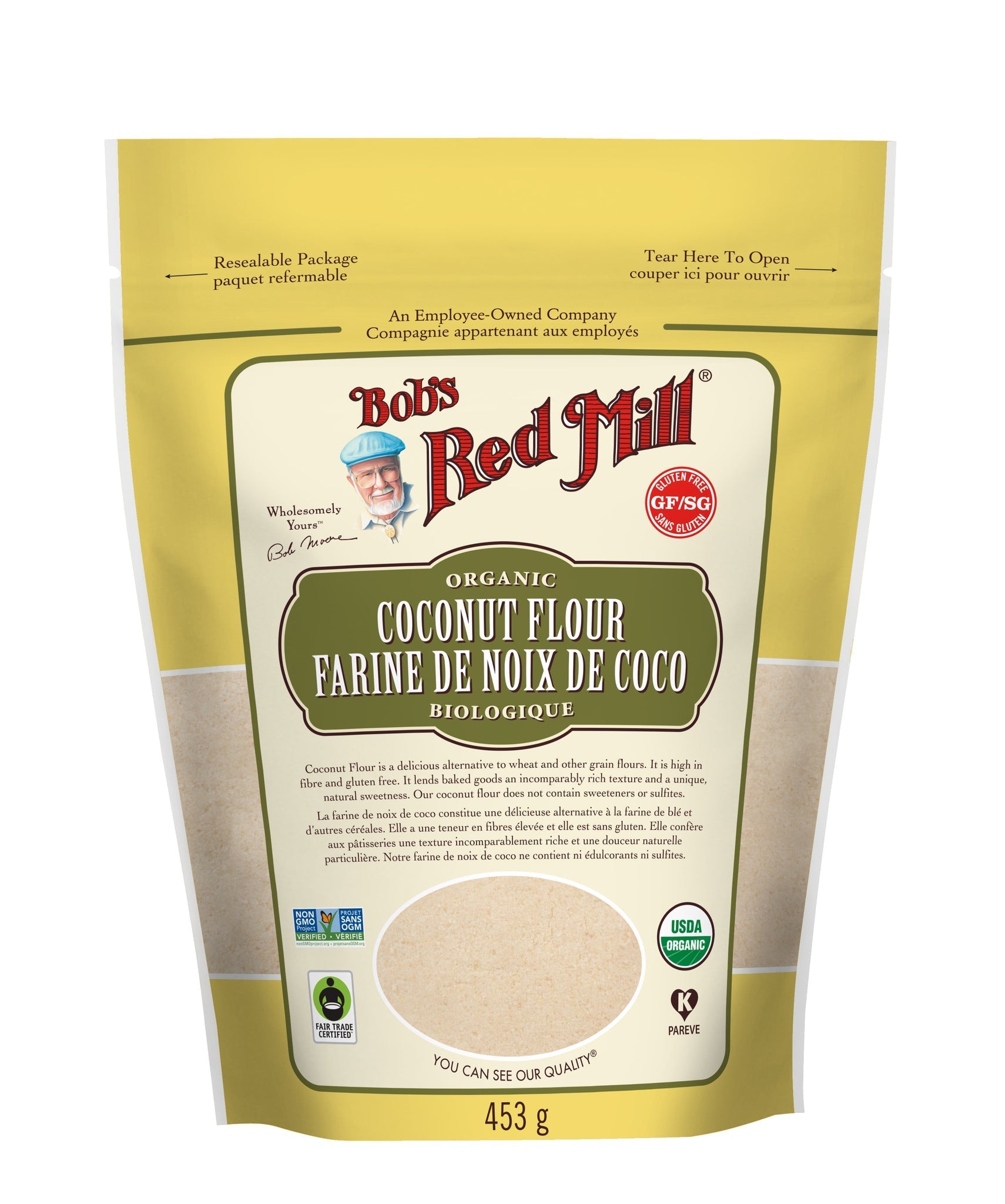 Bob's Red Mill Coconut Flour 453 Grams - Nutrition Plus