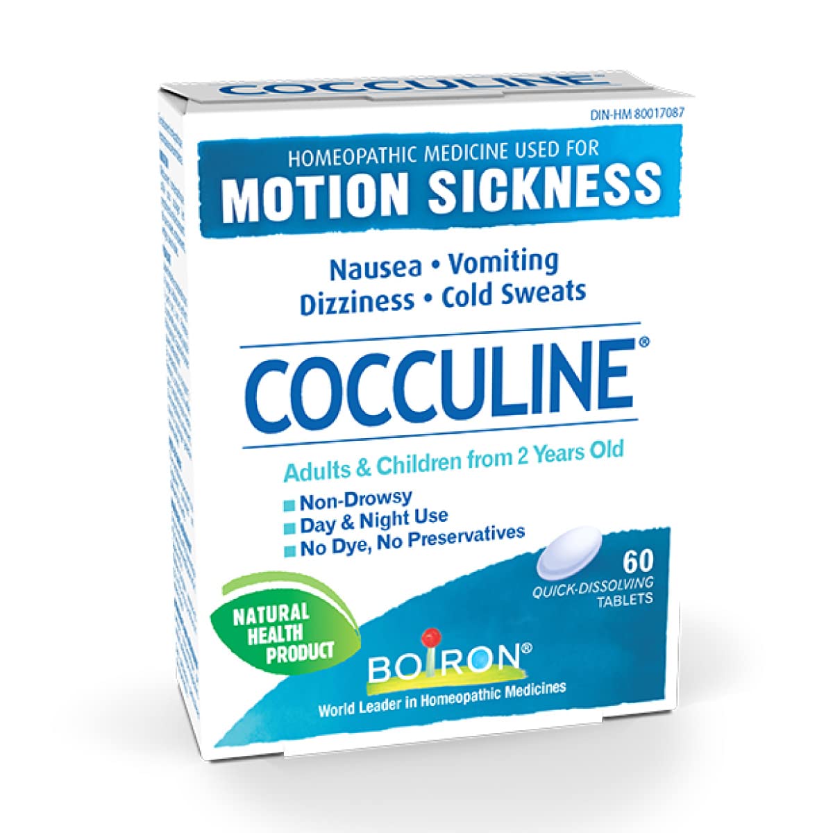 Boiron Cocculine 60 Dissolving Tablets - Nutrition Plus