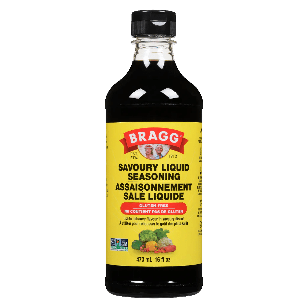 Bragg Organic All Purpose Liquid Soy Seasoning 473mL - Nutrition Plus