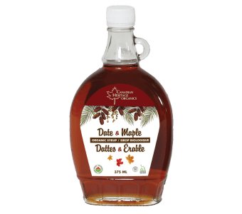 Canadian Heritage Organics Date & Maple Syrup 375mL - Nutrition Plus
