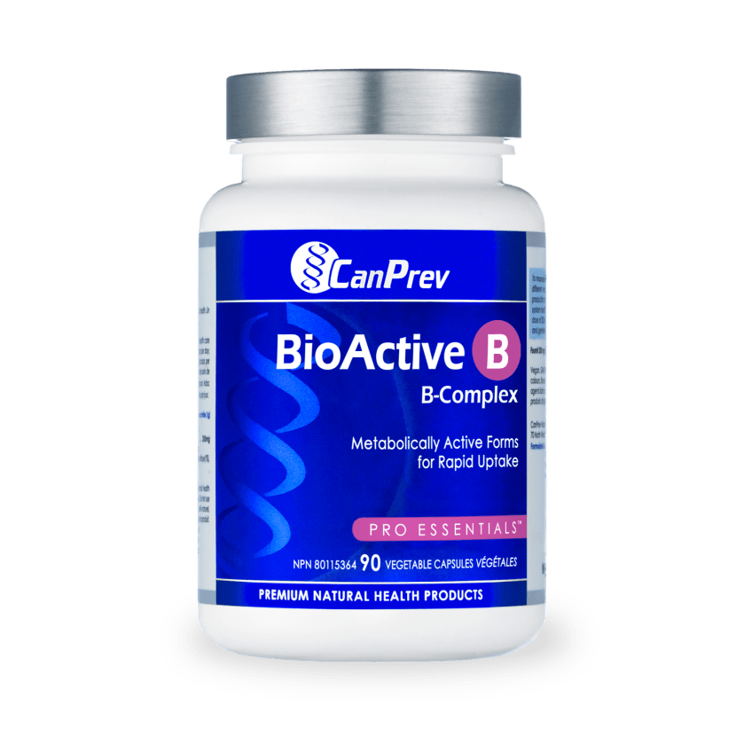 CanPrev BioActive B B - Complex 90 Veg Capsules - Nutrition Plus