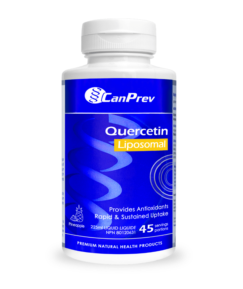 CanPrev Liposomal Quercetin - Pineapple, 225mL - Nutrition Plus