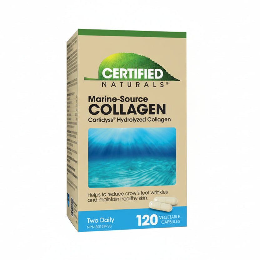 Certified Naturals™ Marine - Source Collagen 120 Veg Capsules - Nutrition Plus
