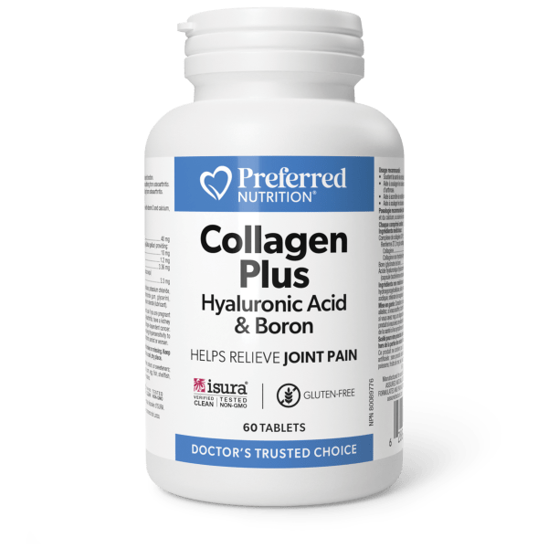 Collagen Plus Hyaluronic Acid & Boron 60 Tablets - Nutrition Plus