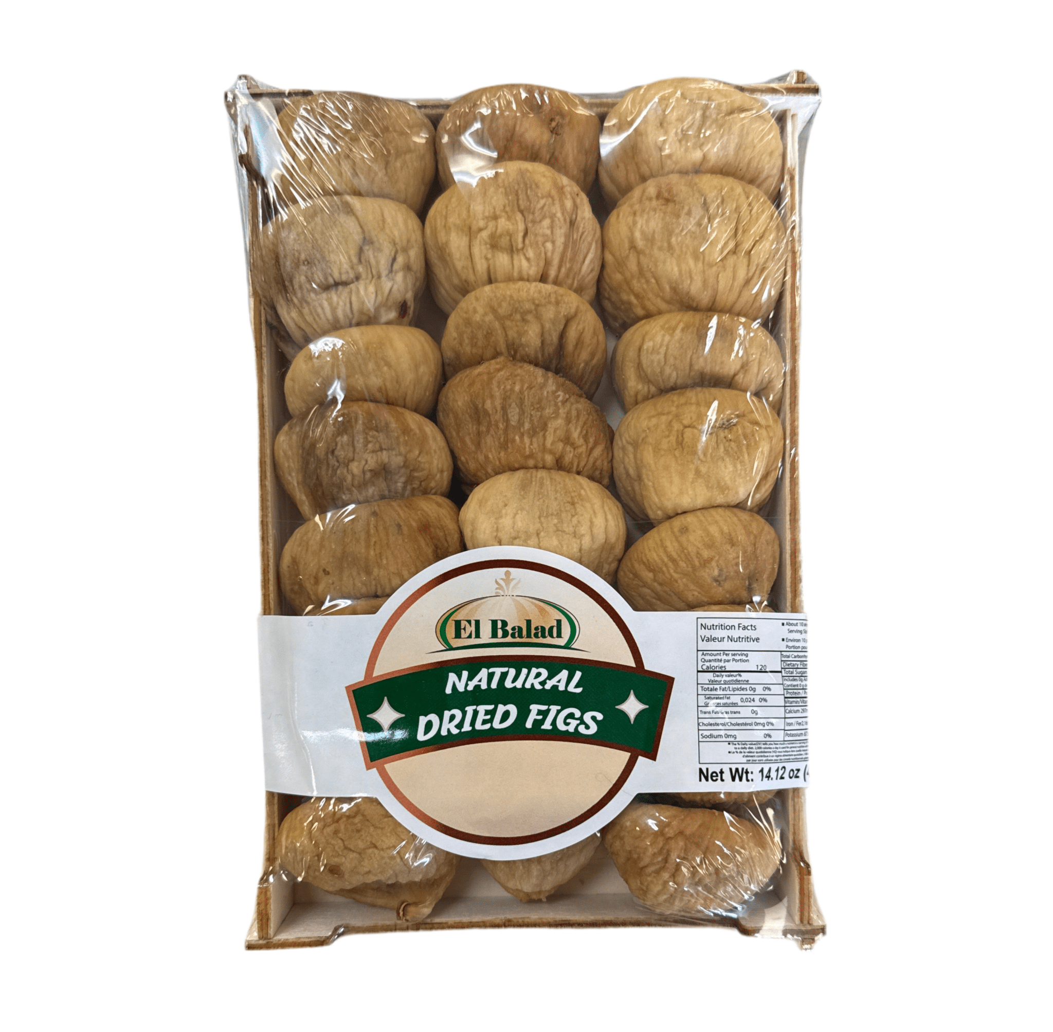 El Balad Dried Figs 400 Grams - Nutrition Plus