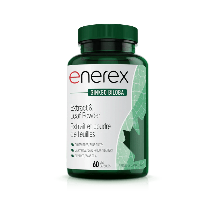 Enerex Ginkgo Biloba 60 Caps - Nutrition Plus