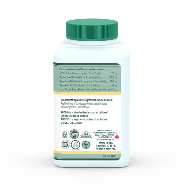 Essiac Gold with AHCC 60 Veg Capsules - Nutrition Plus