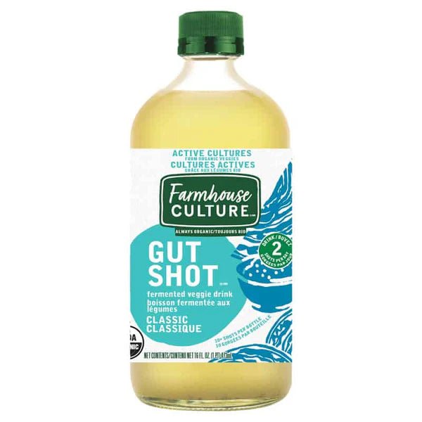 Farmhouse Culture Gut Shot Classic 473mL - Nutrition Plus
