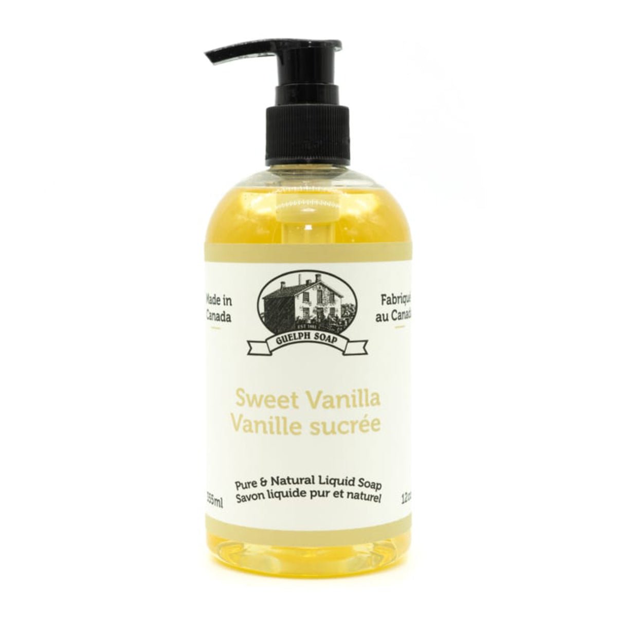 Guelph Soap Company Sweet Vanilla Hand Soap 355mL - Nutrition Plus