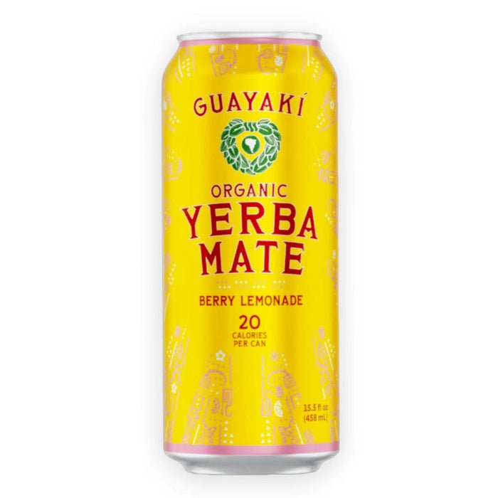 Guyaki Yerba Mate Berry Lemonade (Low Calorie) 458mL - Nutrition Plus