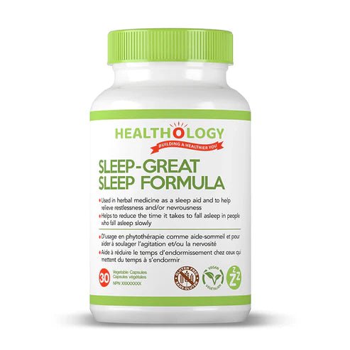 Healthology Sleep - Great Sleep Formula - Nutrition Plus