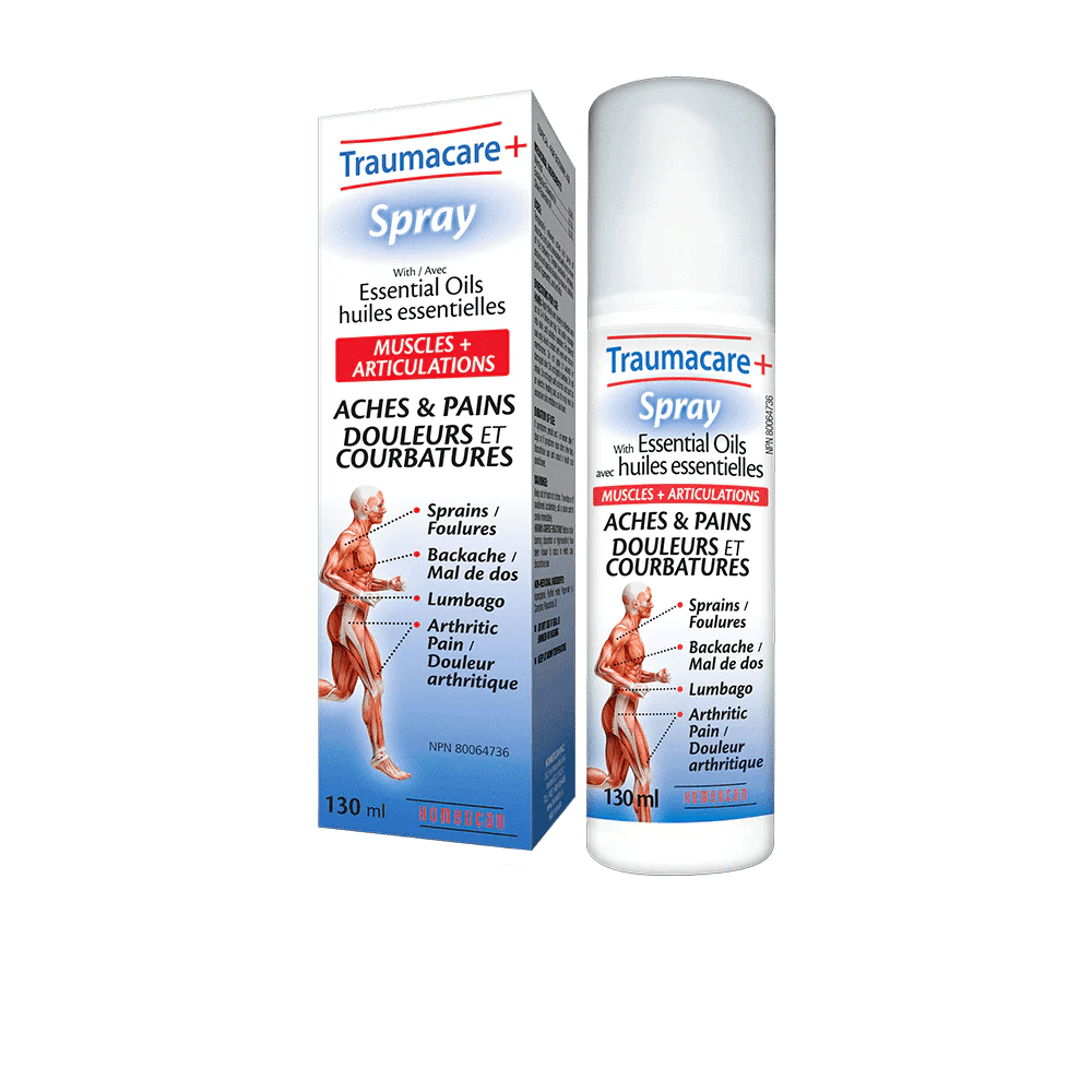 Homeocan Traumacare Spray 130mL - Nutrition Plus