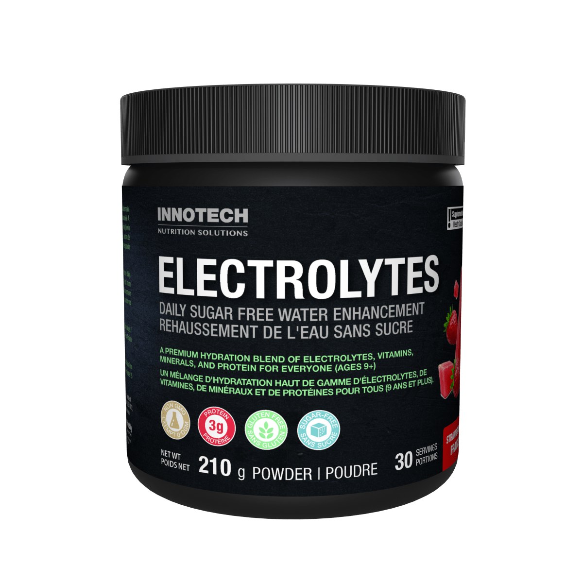 Innotech Nutrition Electrolytes 210 Grams, Strawberry Watermelon, 30 Servings - Nutrition Plus