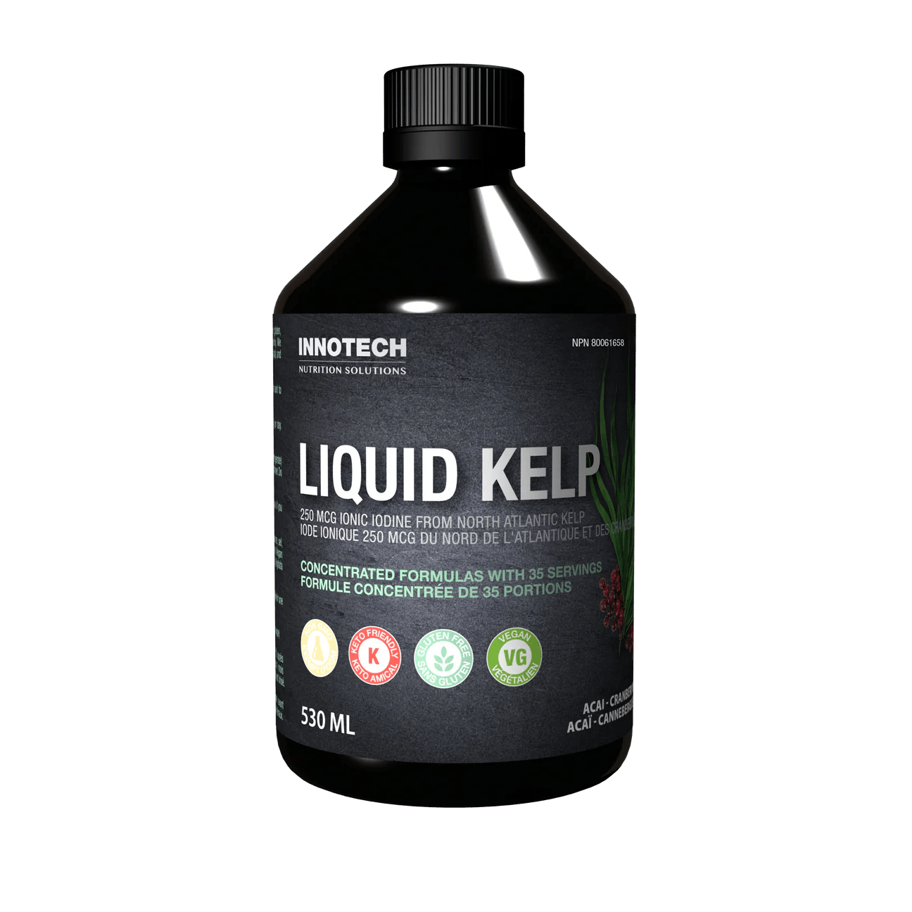 Innotech Nutrition Varech Liquide 530 mL Source Naturelle d'Iode Innotech Nutrition Varech Liquide 530 mL Source Naturelle d'Iode