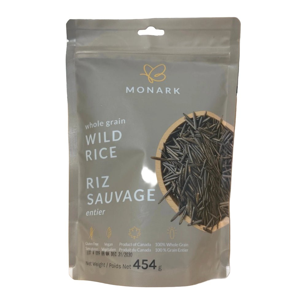 Monark Whole Grain Wild Rice 454 Grams - Nutrition Plus