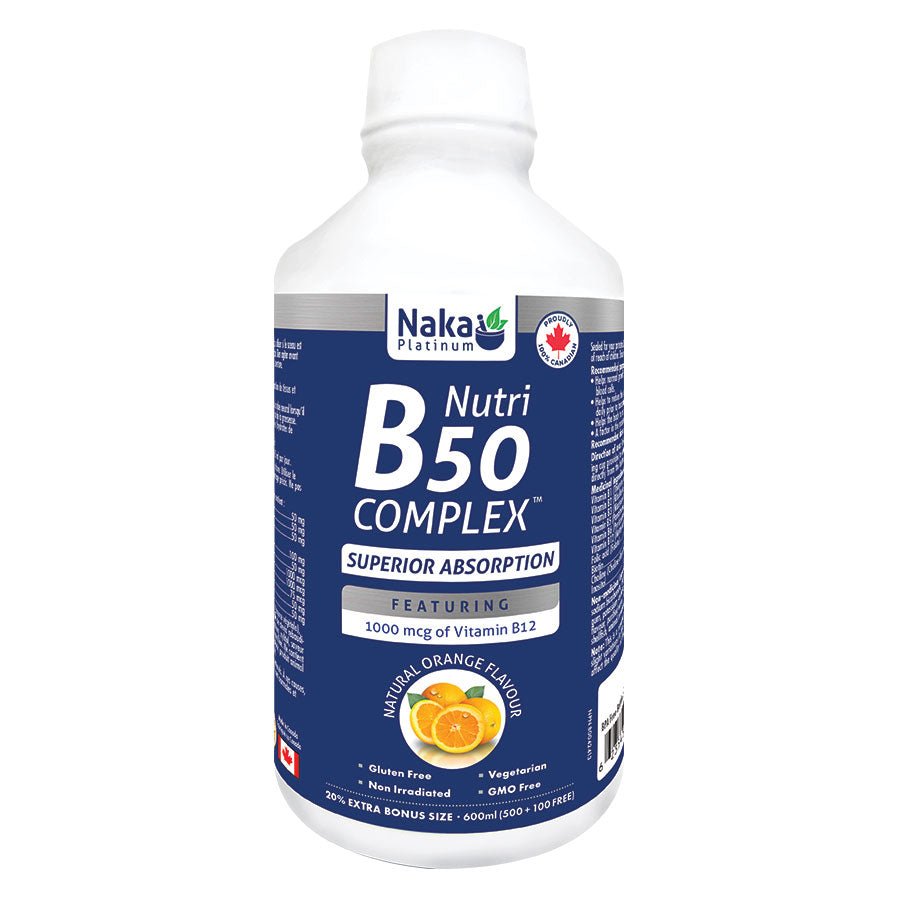 Naka B50 500mL, Orange Flavour - Nutrition Plus