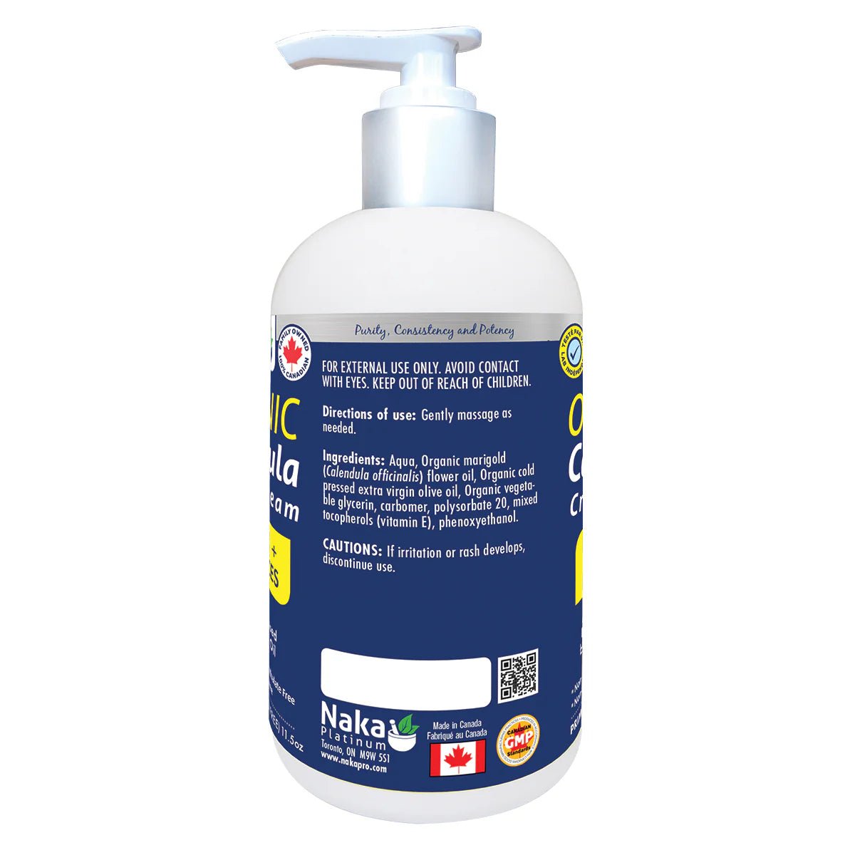 Naka Organic Calendula Cream 120mL - Nutrition Plus