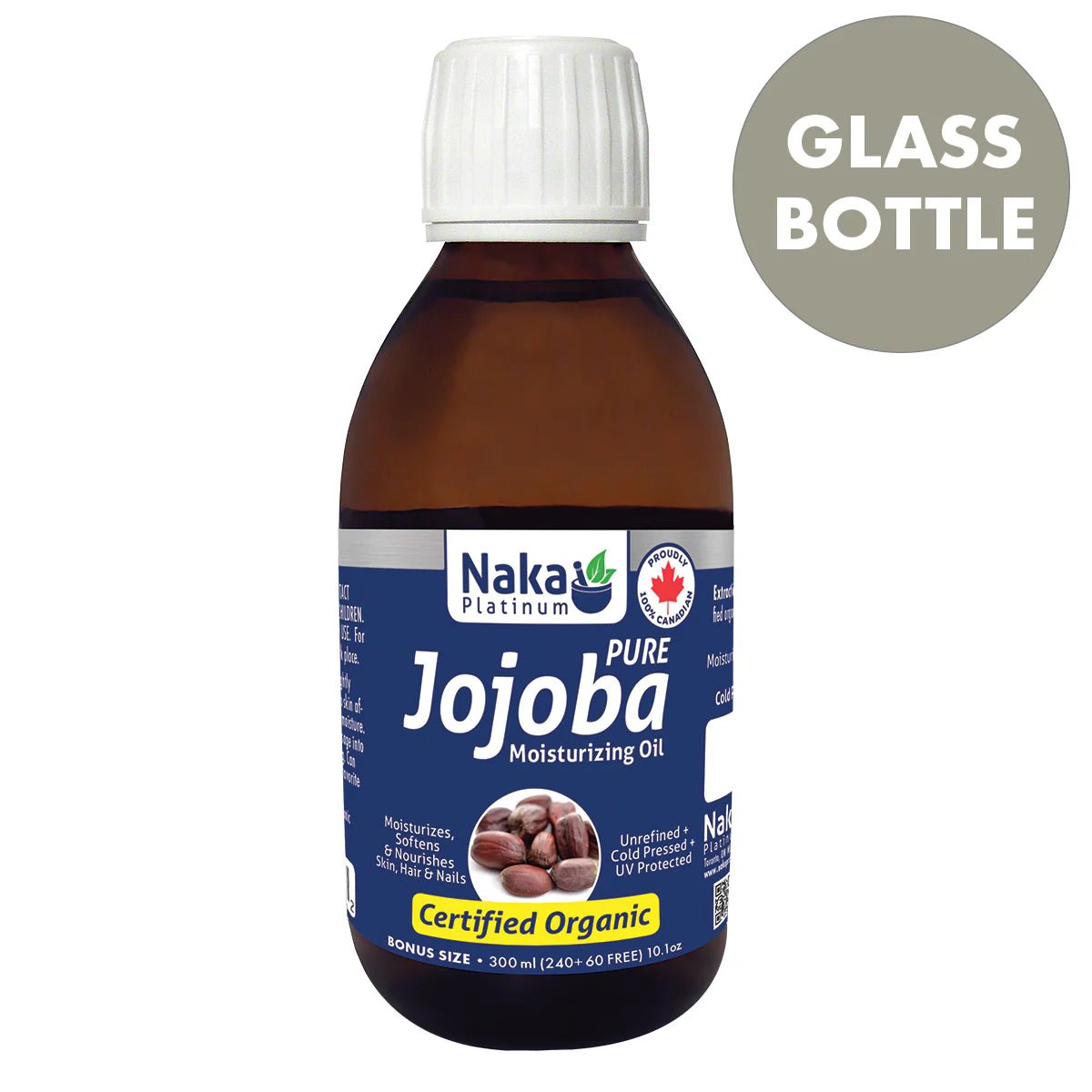 Naka Organic Pure Jojoba Oil 300mL - Nutrition Plus