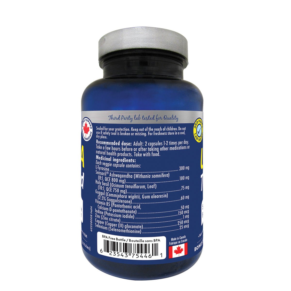 Naka Ultra Thyroid 90 Veg Capsules - Nutrition Plus