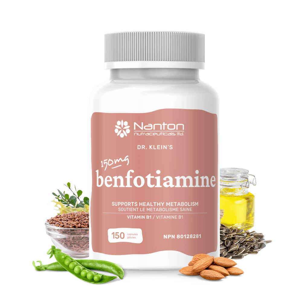 Nanton Benfotiamine B1 150 Capsules - Nutrition Plus