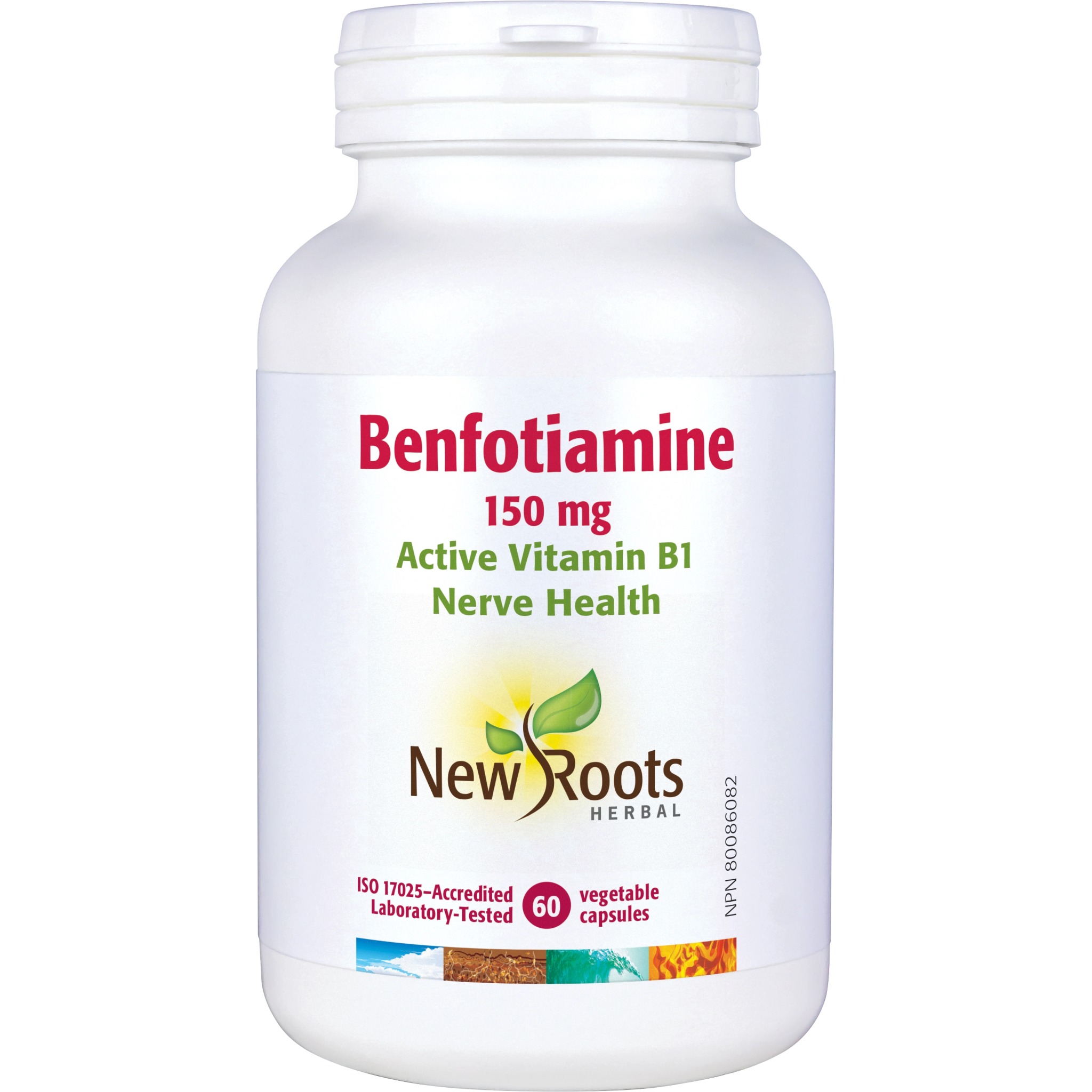 New Roots Benfotiamine 120 Vegetable Capsules - Nutrition Plus
