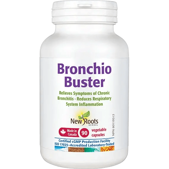 New Roots Bronchio Buster 90 Veg Capsules - Nutrition Plus