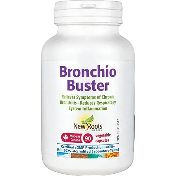 New Roots Bronchio Buster 90 Veg Capsules - Nutrition Plus