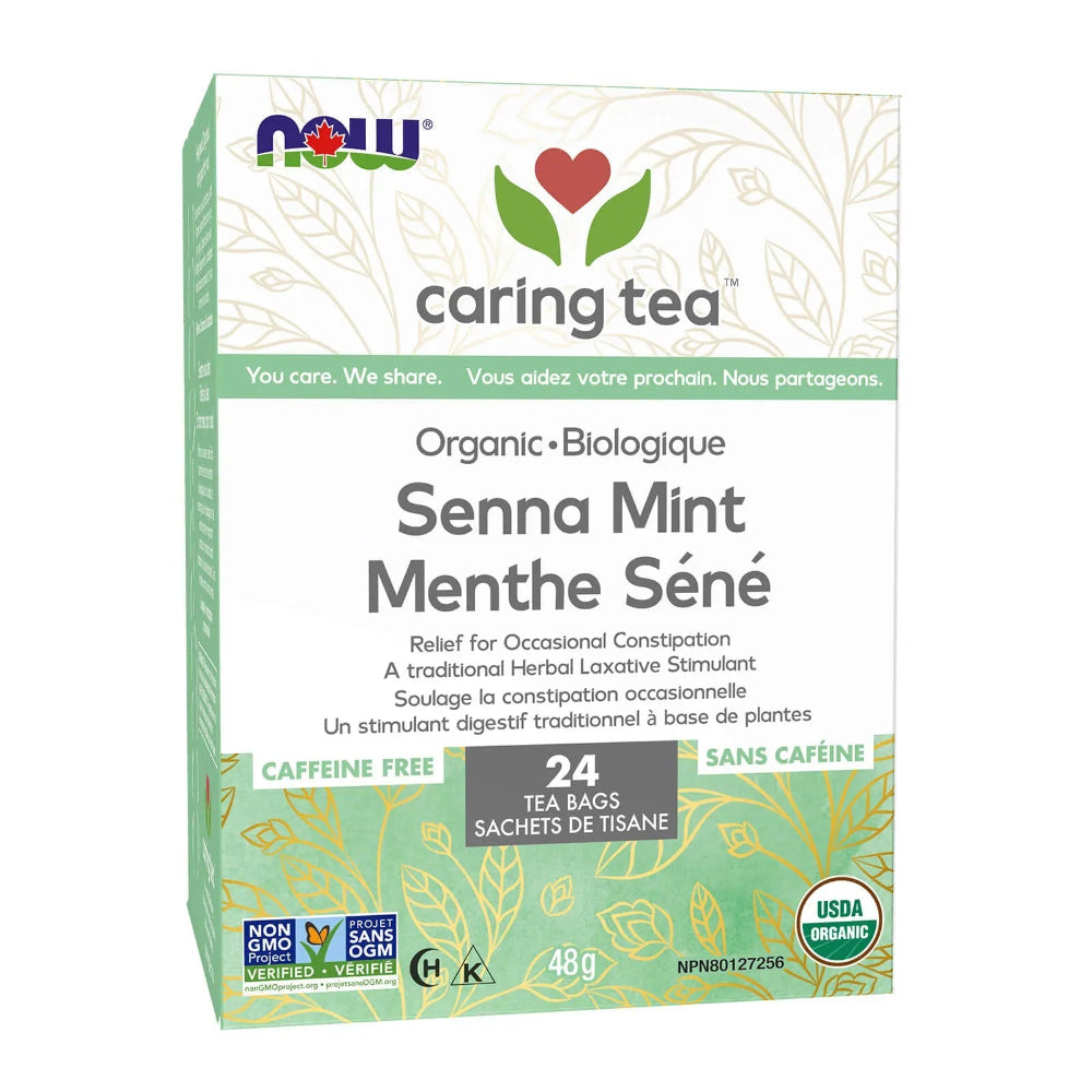 Now Caring Tea 24 Bags - Nutrition Plus