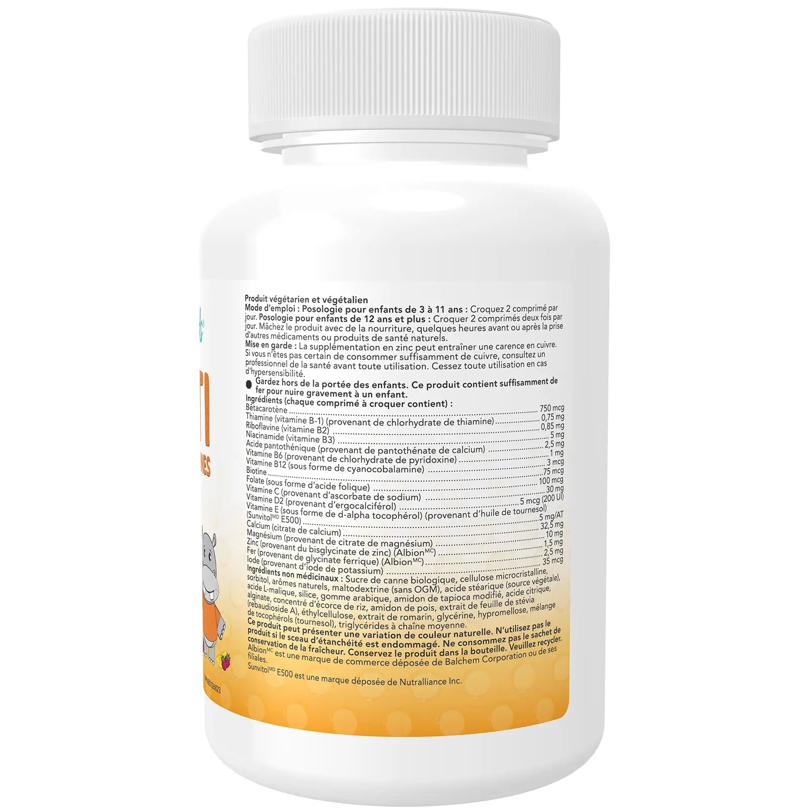 Now Kids® Multi Vitamins 120 Chewable Tablets, Berry Lemonade - Nutrition Plus