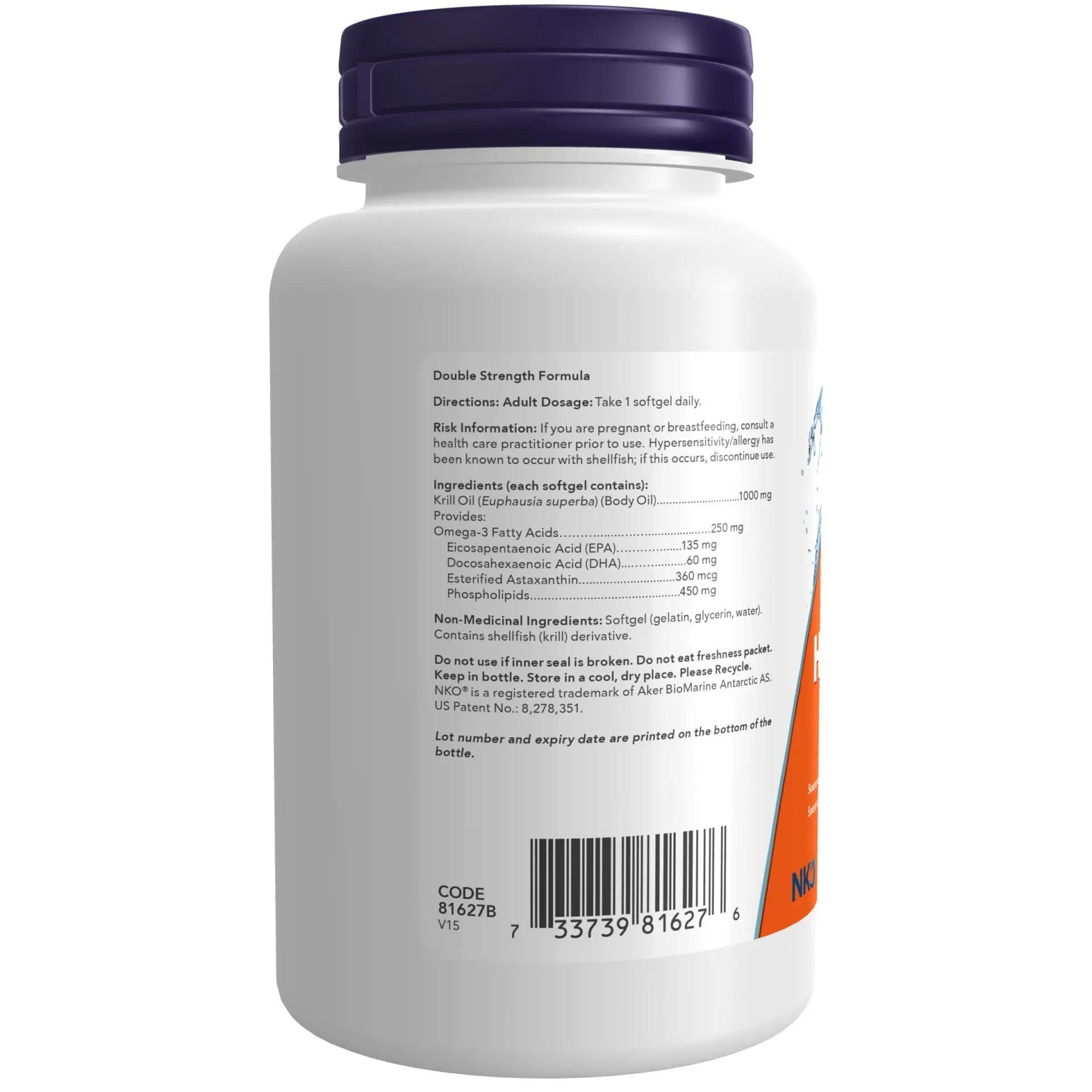 Now Neptune Krill 1,000mg 60 Softgels - Nutrition Plus