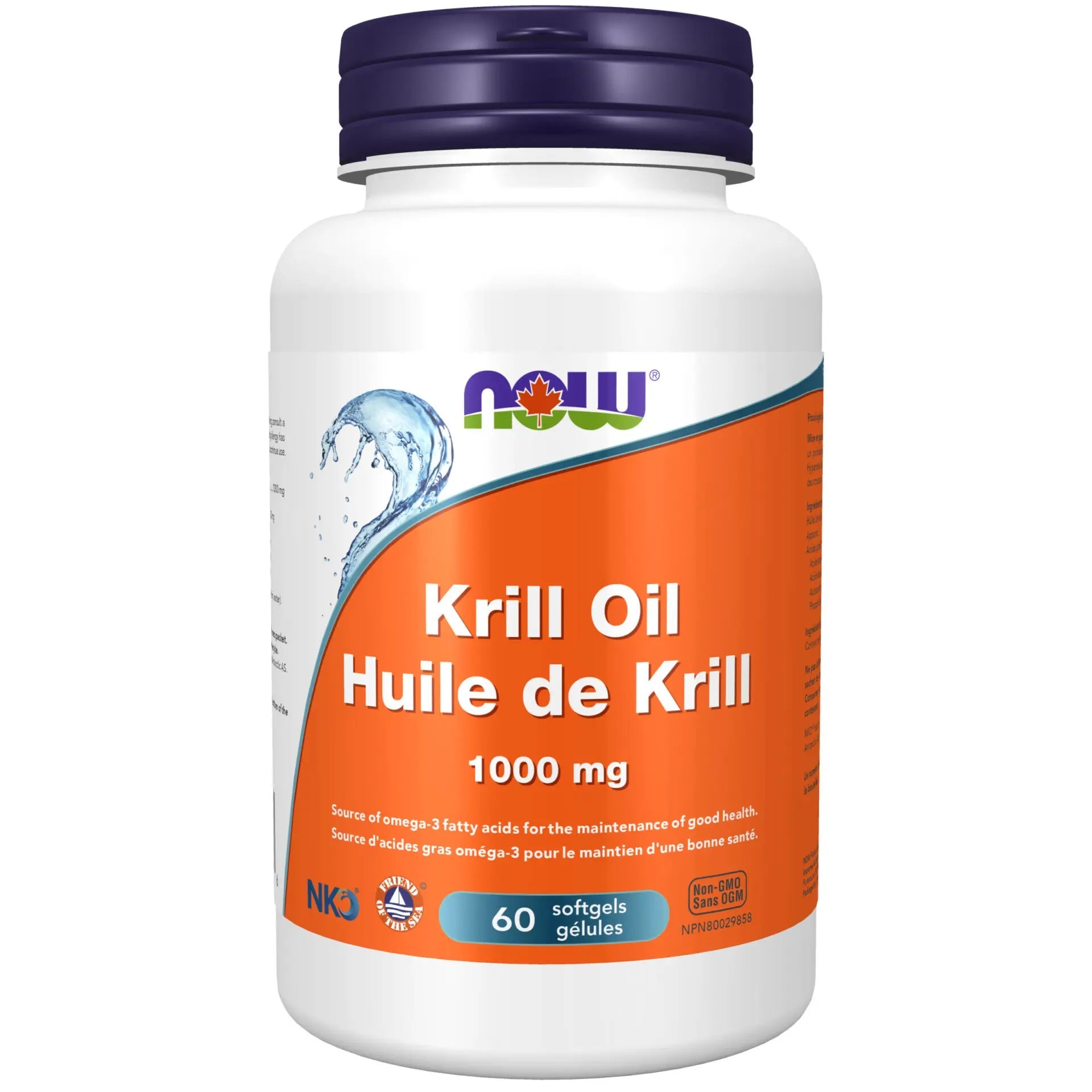 Now Neptune Krill 1,000mg 60 Softgels - Nutrition Plus