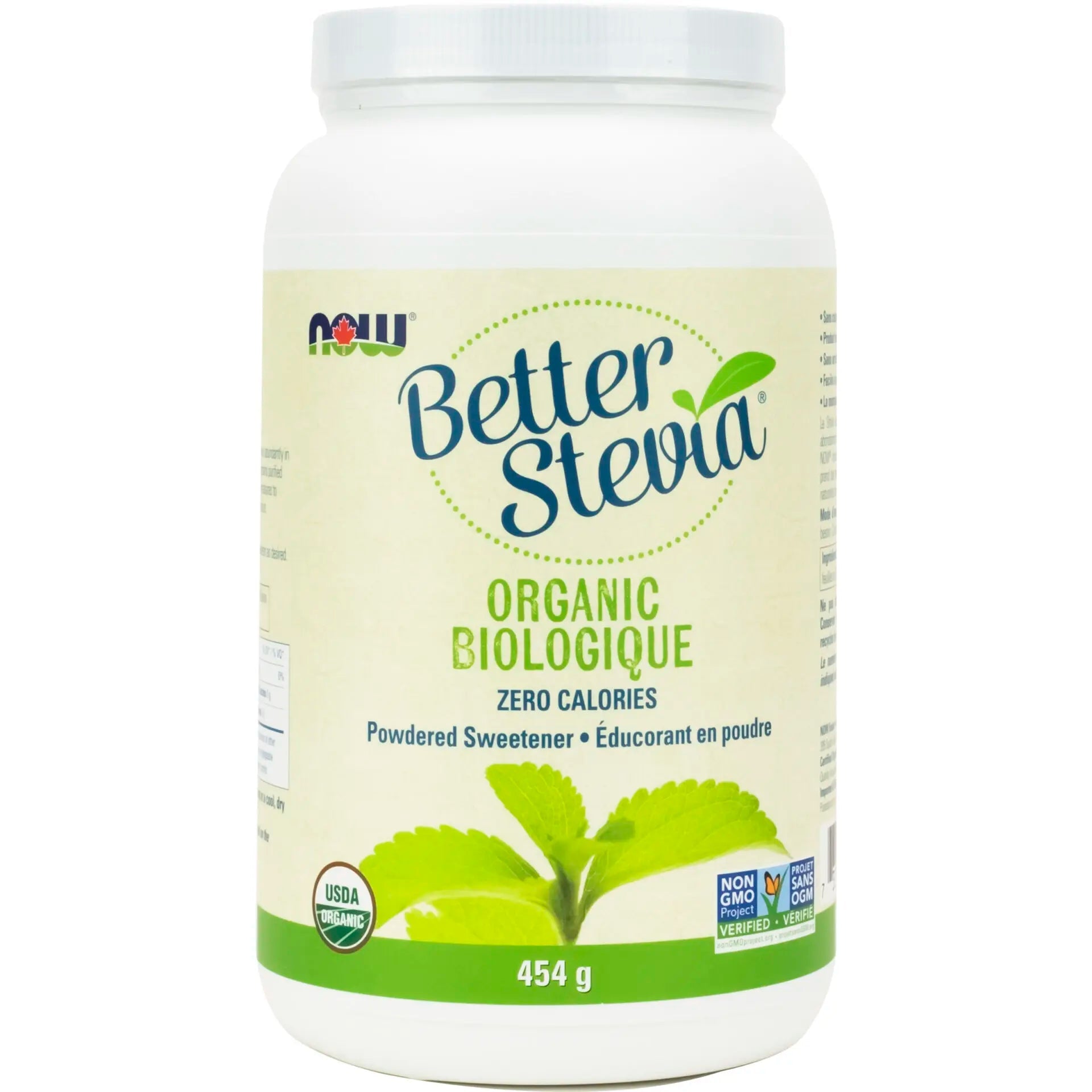 Now Organic Stevia Powder 454 Grams - Nutrition Plus