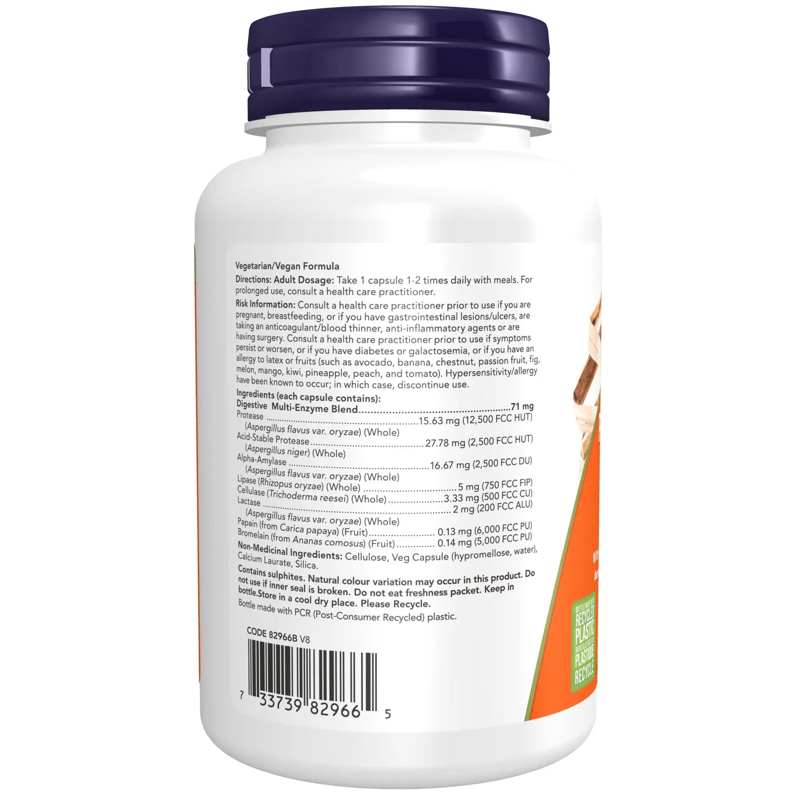 Now Plant Enzymes 120 Veg Capsules, Digestive Enzymes - Nutrition Plus