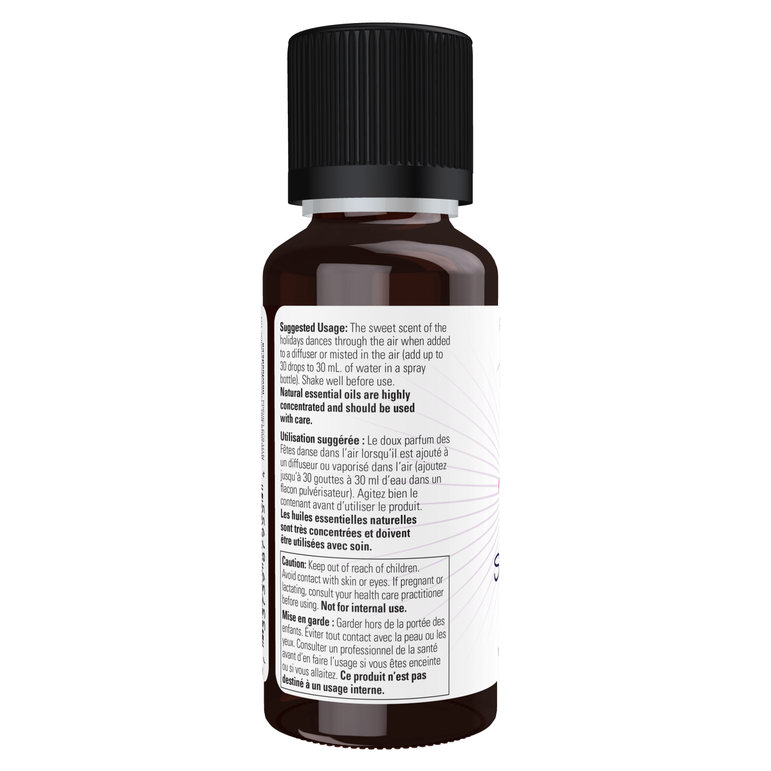 Now Sugar Plum Essential Oil Blend 30mL - Nutrition Plus