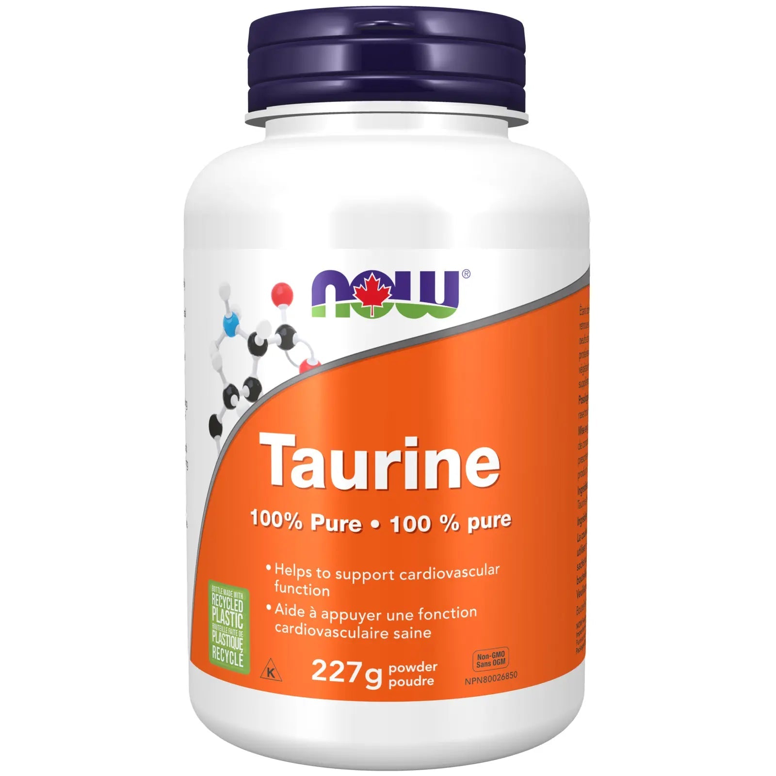 Now Taurine 228 Gram Powder - Nutrition Plus
