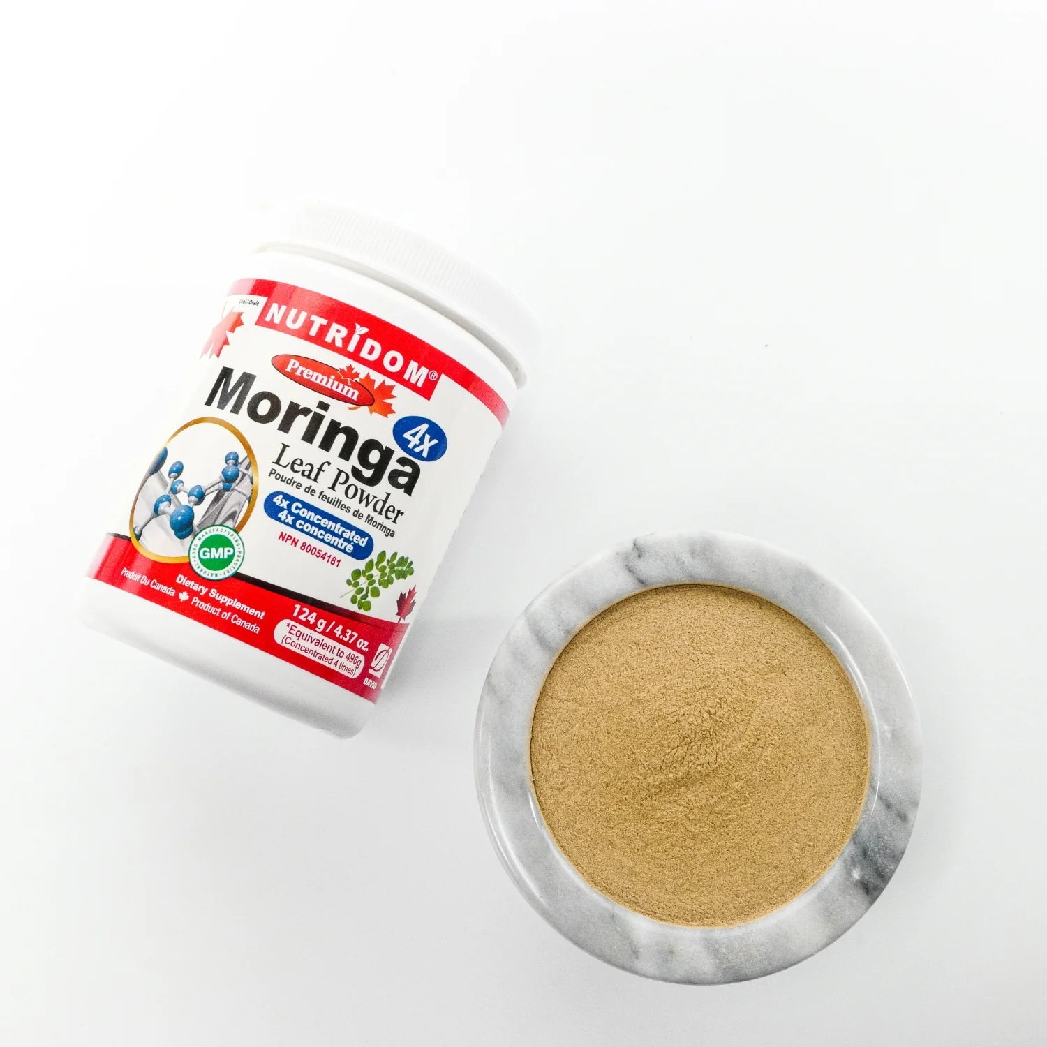 Nutridom Moringa Leaf Extract 4:1 Powder 124g - Nutrition Plus