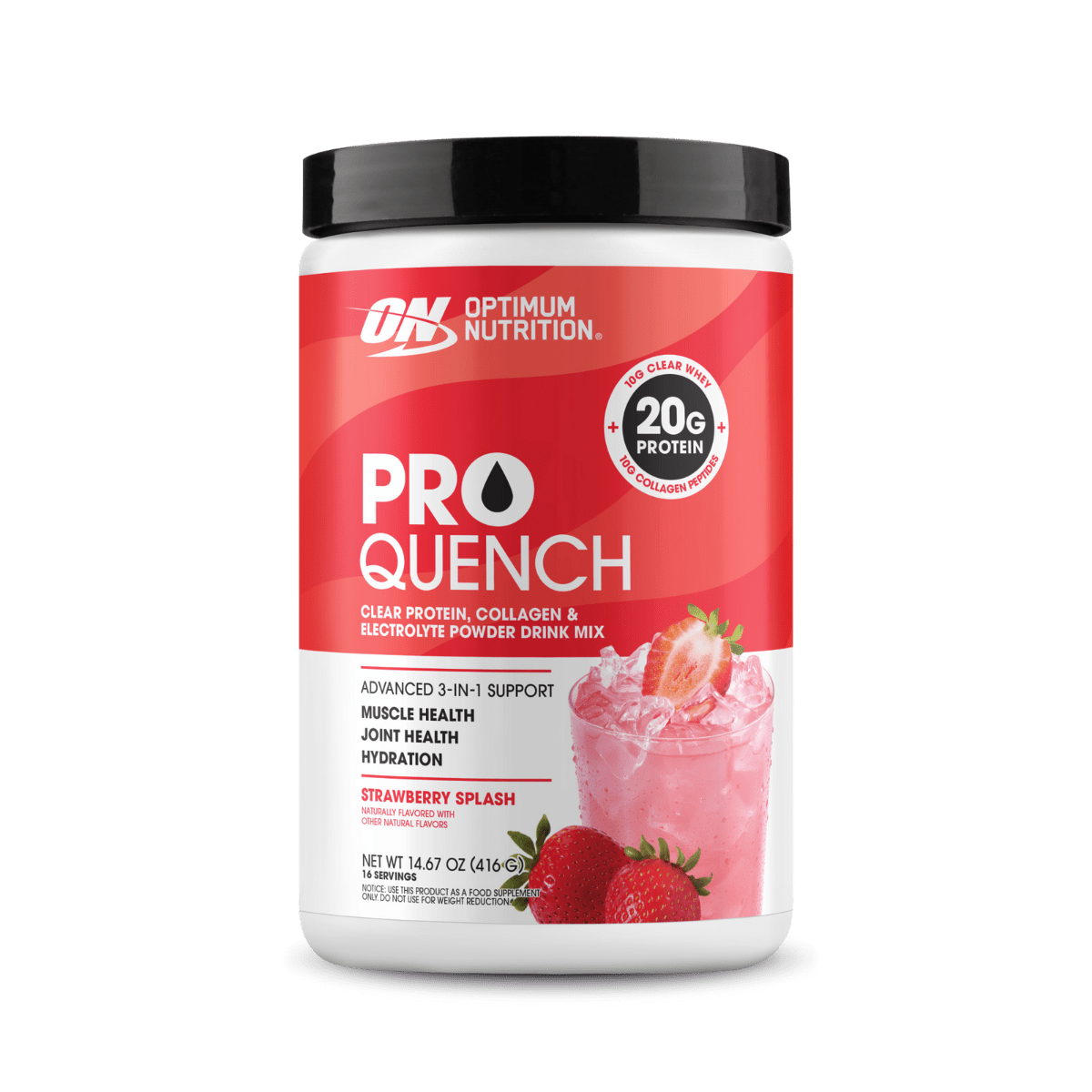 Optimum Nutrition Pro Quench 20 Servings, 520 Grams - Nutrition Plus