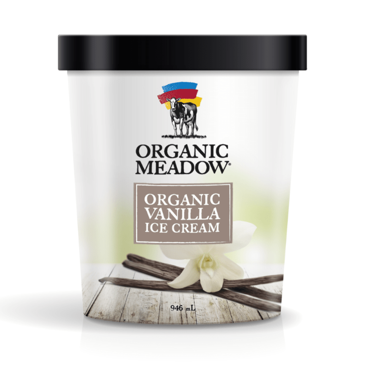 Organic Meadow Organic Ice Cream, Vanilla 946 Grams - Nutrition Plus