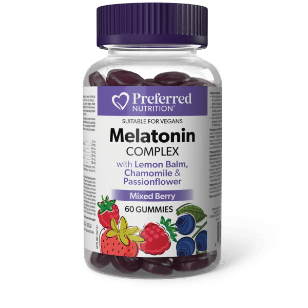 Preferred Nutrition Melatonin Complex 60 Gummies - Nutrition Plus