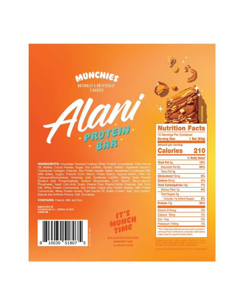 Protein Bar Munchies 52 Grams - Nutrition Plus